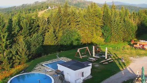 SEVERKA Ski Resort in Dolní Lomná - View of the pool - 1.8.2026 v 06:30 SEVERKA Ski Resort in Dolní Lomná - View of the pool - 1.8.2026 v 06:30