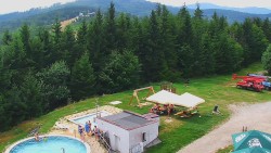 Blick auf den Pool