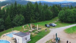 Pohled na bazén