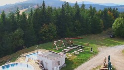 Pohled na bazén