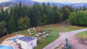 Ski areál SEVERKA v Dolní Lomné - Pohled na bazén - 11.10.2026 v 08:30 Ski areál SEVERKA v Dolní Lomné - Pohled na bazén - 11.10.2026 v 08:30