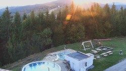 Pohled na bazén