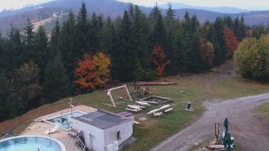 Ski areál SEVERKA v Dolní Lomné - Pohled na bazén - 30.10.2026 v 16:30 Ski areál SEVERKA v Dolní Lomné - Pohled na bazén - 30.10.2026 v 16:30