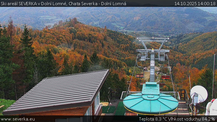 Ski areál SEVERKA v Dolní Lomné - Chata Severka - Dolní Lomná - 14.10.2025 v 14:00 Ski areál SEVERKA v Dolní Lomné - Chata Severka - Dolní Lomná - 14.10.2025 v 14:00