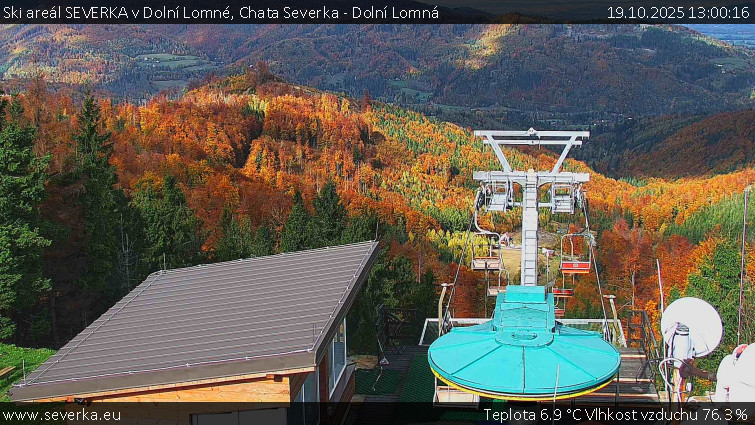 Ski areál SEVERKA v Dolní Lomné - Chata Severka - Dolní Lomná - 19.10.2025 v 13:00 Ski areál SEVERKA v Dolní Lomné - Chata Severka - Dolní Lomná - 19.10.2025 v 13:00