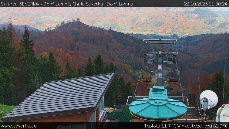 Ski areál SEVERKA v Dolní Lomné - Chata Severka - Dolní Lomná - 22.10.2025 v 11:30 Ski areál SEVERKA v Dolní Lomné - Chata Severka - Dolní Lomná - 22.10.2025 v 11:30