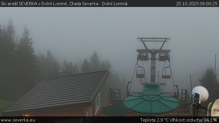 Ski areál SEVERKA v Dolní Lomné - Chata Severka - Dolní Lomná - 25.10.2025 v 08:00 Ski areál SEVERKA v Dolní Lomné - Chata Severka - Dolní Lomná - 25.10.2025 v 08:00