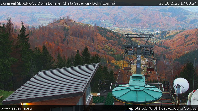 Ski areál SEVERKA v Dolní Lomné - Chata Severka - Dolní Lomná - 25.10.2025 v 17:00 Ski areál SEVERKA v Dolní Lomné - Chata Severka - Dolní Lomná - 25.10.2025 v 17:00