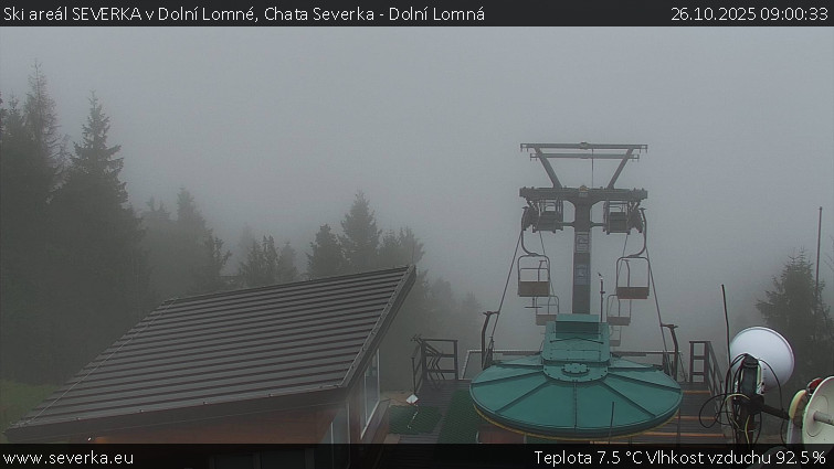 Ski areál SEVERKA v Dolní Lomné - Chata Severka - Dolní Lomná - 26.10.2025 v 09:00 Ski areál SEVERKA v Dolní Lomné - Chata Severka - Dolní Lomná - 26.10.2025 v 09:00