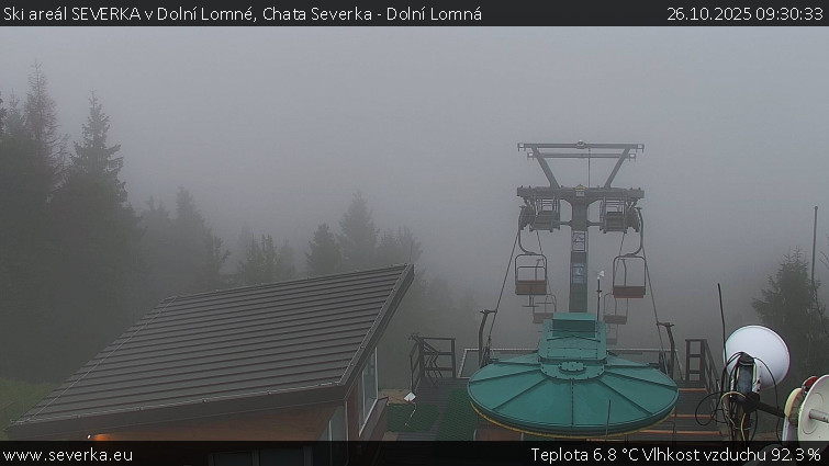 Ski areál SEVERKA v Dolní Lomné - Chata Severka - Dolní Lomná - 26.10.2025 v 09:30 Ski areál SEVERKA v Dolní Lomné - Chata Severka - Dolní Lomná - 26.10.2025 v 09:30