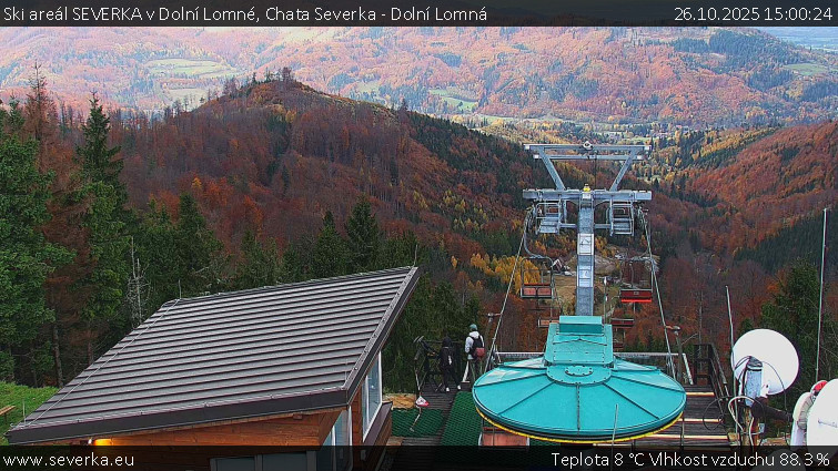 Ski areál SEVERKA v Dolní Lomné - Chata Severka - Dolní Lomná - 26.10.2025 v 15:00 Ski areál SEVERKA v Dolní Lomné - Chata Severka - Dolní Lomná - 26.10.2025 v 15:00