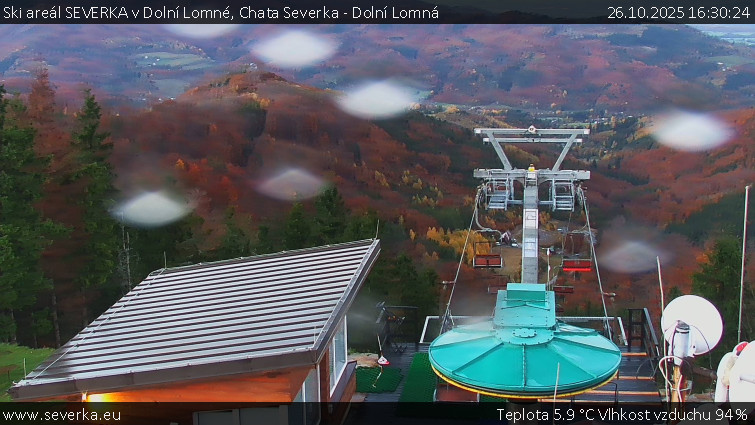 Ski areál SEVERKA v Dolní Lomné - Chata Severka - Dolní Lomná - 26.10.2025 v 16:30 Ski areál SEVERKA v Dolní Lomné - Chata Severka - Dolní Lomná - 26.10.2025 v 16:30