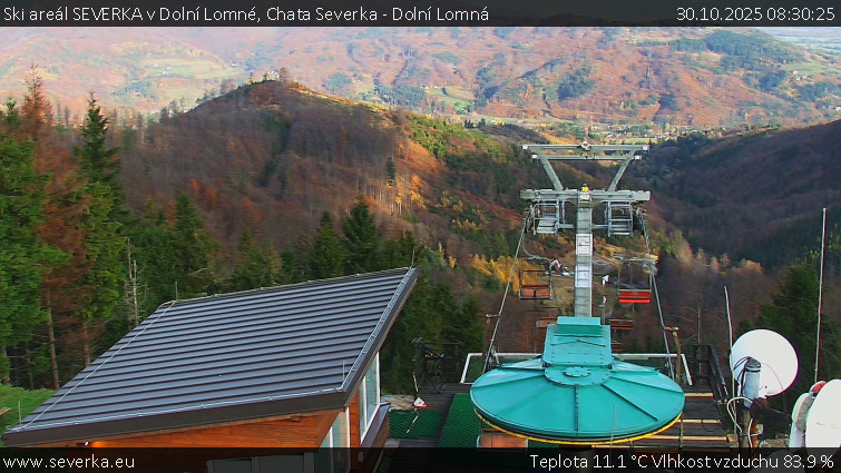 Ski areál SEVERKA v Dolní Lomné - Chata Severka - Dolní Lomná - 30.10.2025 v 08:30 Ski areál SEVERKA v Dolní Lomné - Chata Severka - Dolní Lomná - 30.10.2025 v 08:30