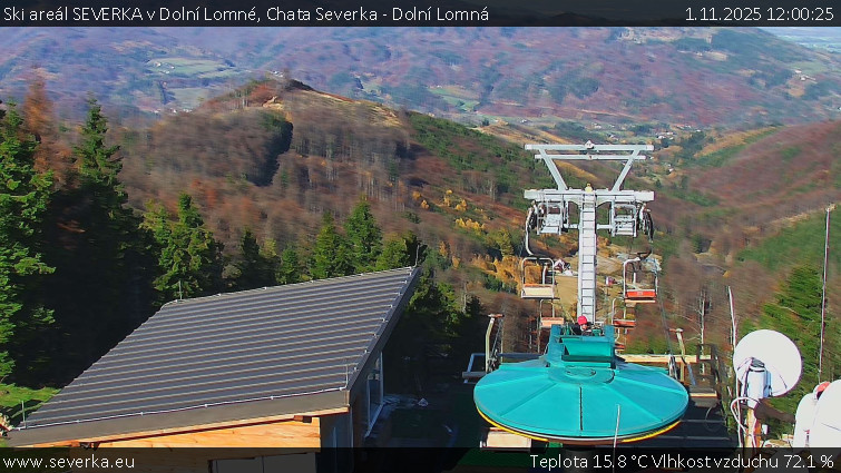 Ski areál SEVERKA v Dolní Lomné - Chata Severka - Dolní Lomná - 1.11.2025 v 12:00 Ski areál SEVERKA v Dolní Lomné - Chata Severka - Dolní Lomná - 1.11.2025 v 12:00