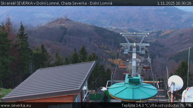 Ski areál SEVERKA v Dolní Lomné - Chata Severka - Dolní Lomná - 1.11.2025 v 16:30 Ski areál SEVERKA v Dolní Lomné - Chata Severka - Dolní Lomná - 1.11.2025 v 16:30
