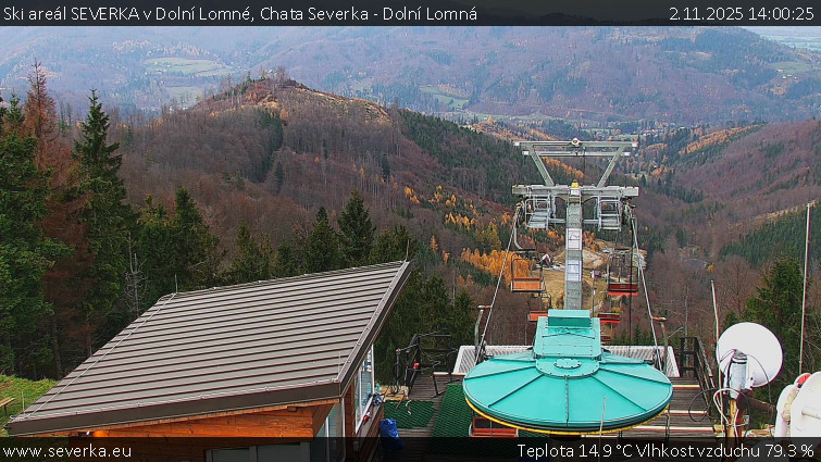 Ski areál SEVERKA v Dolní Lomné - Chata Severka - Dolní Lomná - 2.11.2025 v 14:00 Ski areál SEVERKA v Dolní Lomné - Chata Severka - Dolní Lomná - 2.11.2025 v 14:00