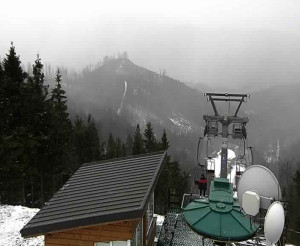 Ski areál SEVERKA v Dolní Lomné - Chata Severka - Dolní Lomná - 6.3.2023 v 15:01