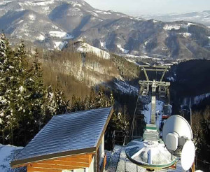 Ski areál SEVERKA v Dolní Lomné - Chata Severka - Dolní Lomná - 12.3.2023 v 07:01