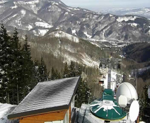 Ski areál SEVERKA v Dolní Lomné - Chata Severka - Dolní Lomná - 12.3.2023 v 09:01