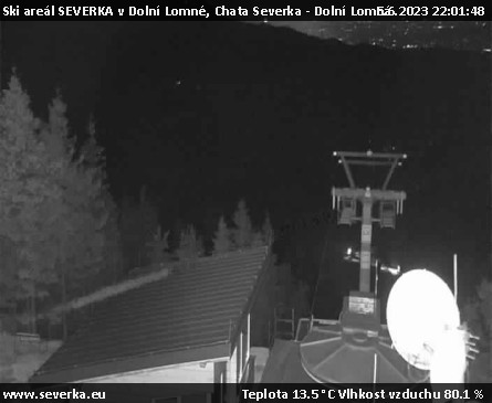 Ski areál SEVERKA v Dolní Lomné - Chata Severka - Dolní Lomná - 5.6.2023 v 22:01