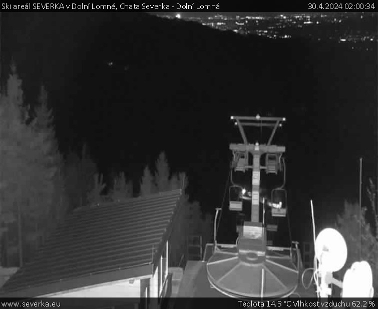 Ski areál SEVERKA v Dolní Lomné - Chata Severka - Dolní Lomná - 30.4.2024 v 02:00