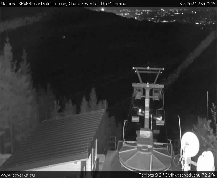 Ski areál SEVERKA v Dolní Lomné - Chata Severka - Dolní Lomná - 8.5.2024 v 23:00