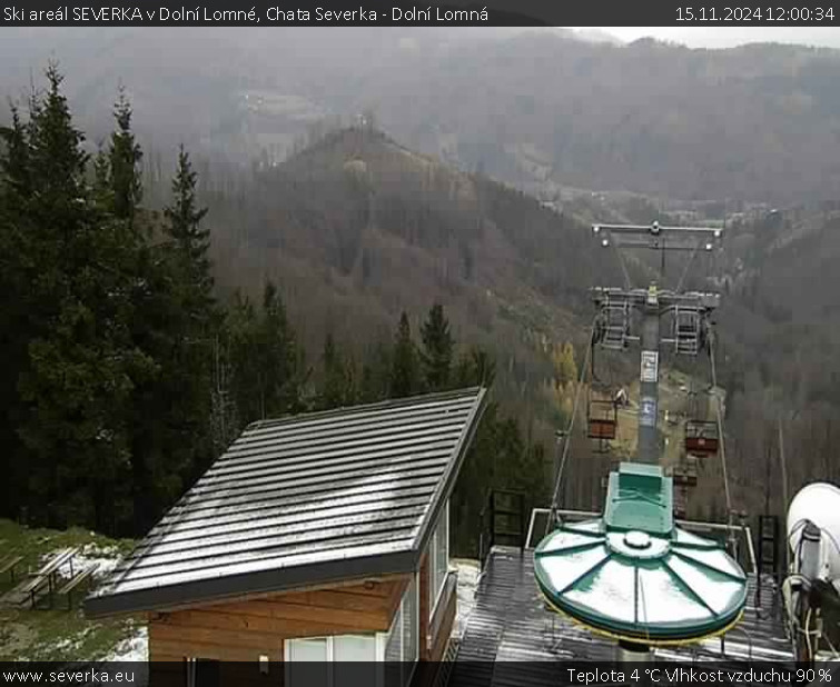 Ski areál SEVERKA v Dolní Lomné - Chata Severka - Dolní Lomná - 15.11.2024 v 12:00 Ski areál SEVERKA v Dolní Lomné - Chata Severka - Dolní Lomná - 15.11.2024 v 12:00
