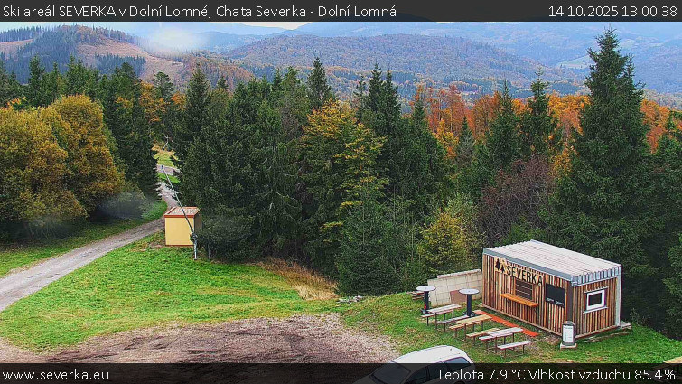 Ski areál SEVERKA v Dolní Lomné - Chata Severka - Dolní Lomná - 14.10.2025 v 13:00 Ski areál SEVERKA v Dolní Lomné - Chata Severka - Dolní Lomná - 14.10.2025 v 13:00