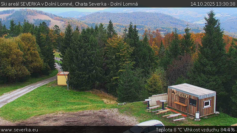 Ski areál SEVERKA v Dolní Lomné - Chata Severka - Dolní Lomná - 14.10.2025 v 13:30 Ski areál SEVERKA v Dolní Lomné - Chata Severka - Dolní Lomná - 14.10.2025 v 13:30
