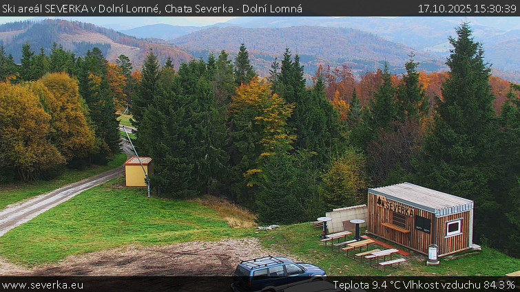 Ski areál SEVERKA v Dolní Lomné - Chata Severka - Dolní Lomná - 17.10.2025 v 15:30 Ski areál SEVERKA v Dolní Lomné - Chata Severka - Dolní Lomná - 17.10.2025 v 15:30