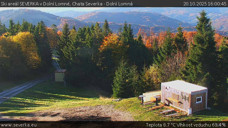 Ski areál SEVERKA v Dolní Lomné - Chata Severka - Dolní Lomná - 20.10.2025 v 16:00 Ski areál SEVERKA v Dolní Lomné - Chata Severka - Dolní Lomná - 20.10.2025 v 16:00