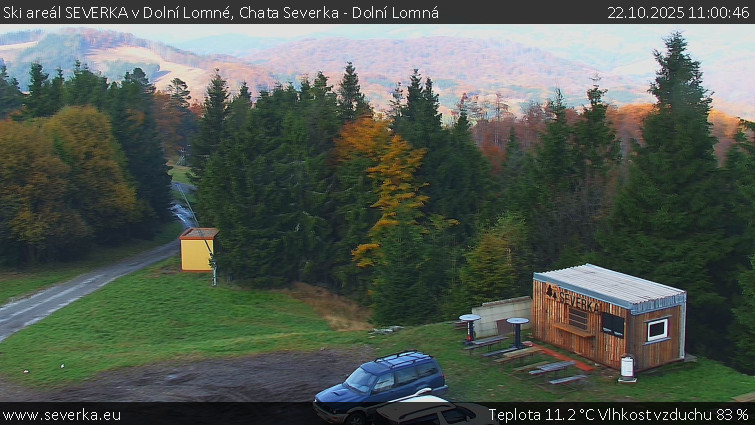 Ski areál SEVERKA v Dolní Lomné - Chata Severka - Dolní Lomná - 22.10.2025 v 11:00 Ski areál SEVERKA v Dolní Lomné - Chata Severka - Dolní Lomná - 22.10.2025 v 11:00