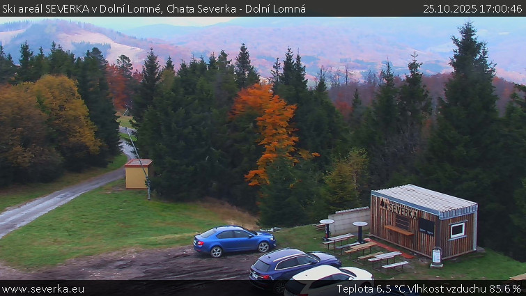 Ski areál SEVERKA v Dolní Lomné - Chata Severka - Dolní Lomná - 25.10.2025 v 17:00 Ski areál SEVERKA v Dolní Lomné - Chata Severka - Dolní Lomná - 25.10.2025 v 17:00