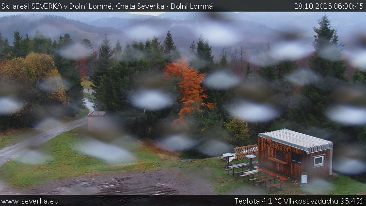 Ski areál SEVERKA v Dolní Lomné - Chata Severka - Dolní Lomná - 28.10.2025 v 06:30 Ski areál SEVERKA v Dolní Lomné - Chata Severka - Dolní Lomná - 28.10.2025 v 06:30