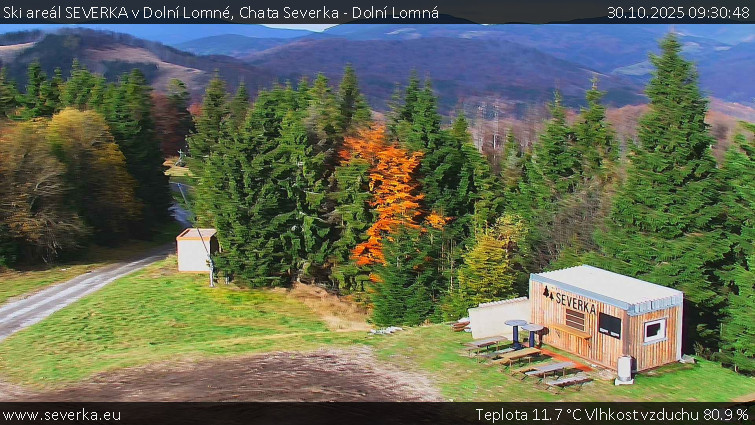 Ski areál SEVERKA v Dolní Lomné - Chata Severka - Dolní Lomná - 30.10.2025 v 09:30 Ski areál SEVERKA v Dolní Lomné - Chata Severka - Dolní Lomná - 30.10.2025 v 09:30