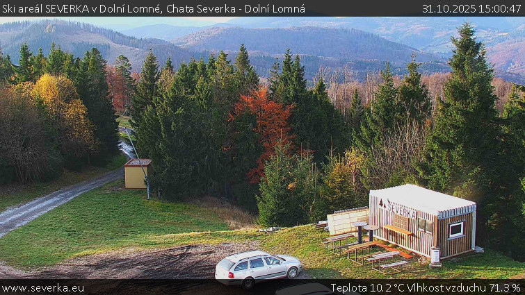 Ski areál SEVERKA v Dolní Lomné - Chata Severka - Dolní Lomná - 31.10.2025 v 15:00 Ski areál SEVERKA v Dolní Lomné - Chata Severka - Dolní Lomná - 31.10.2025 v 15:00