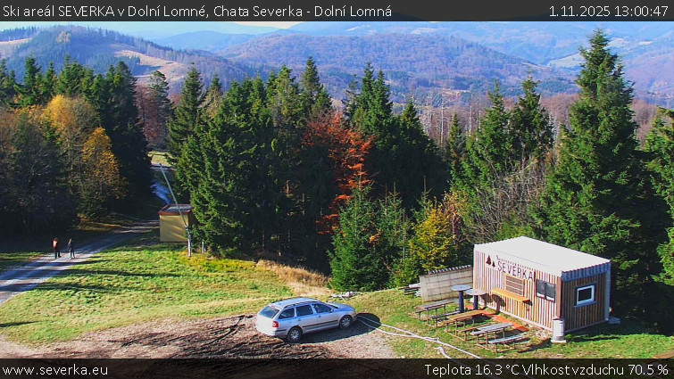 Ski areál SEVERKA v Dolní Lomné - Chata Severka - Dolní Lomná - 1.11.2025 v 13:00 Ski areál SEVERKA v Dolní Lomné - Chata Severka - Dolní Lomná - 1.11.2025 v 13:00
