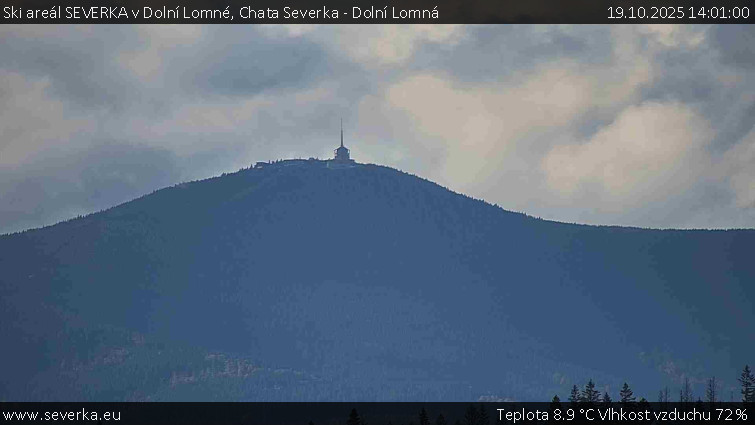 Ski areál SEVERKA v Dolní Lomné - Chata Severka - Dolní Lomná - 19.10.2025 v 14:01 Ski areál SEVERKA v Dolní Lomné - Chata Severka - Dolní Lomná - 19.10.2025 v 14:01