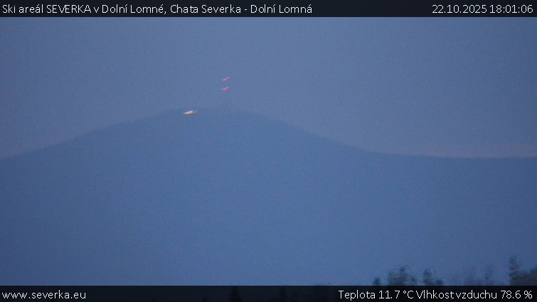 Ski areál SEVERKA v Dolní Lomné - Chata Severka - Dolní Lomná - 22.10.2025 v 18:01 Ski areál SEVERKA v Dolní Lomné - Chata Severka - Dolní Lomná - 22.10.2025 v 18:01