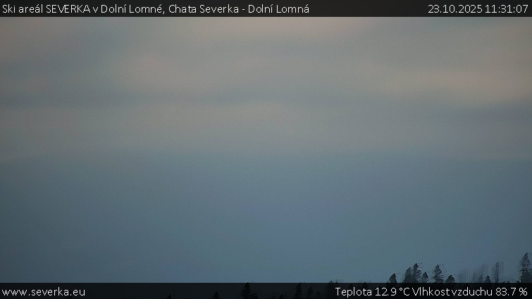 Ski areál SEVERKA v Dolní Lomné - Chata Severka - Dolní Lomná - 23.10.2025 v 11:31 Ski areál SEVERKA v Dolní Lomné - Chata Severka - Dolní Lomná - 23.10.2025 v 11:31