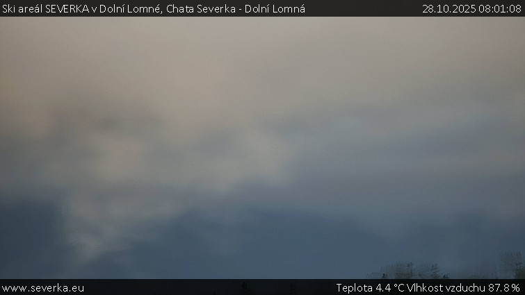 Ski areál SEVERKA v Dolní Lomné - Chata Severka - Dolní Lomná - 28.10.2025 v 08:01 Ski areál SEVERKA v Dolní Lomné - Chata Severka - Dolní Lomná - 28.10.2025 v 08:01