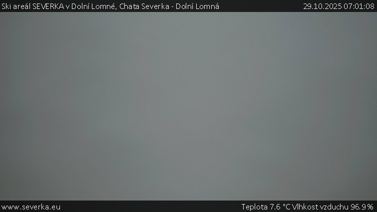 Ski areál SEVERKA v Dolní Lomné - Chata Severka - Dolní Lomná - 29.10.2025 v 07:01 Ski areál SEVERKA v Dolní Lomné - Chata Severka - Dolní Lomná - 29.10.2025 v 07:01