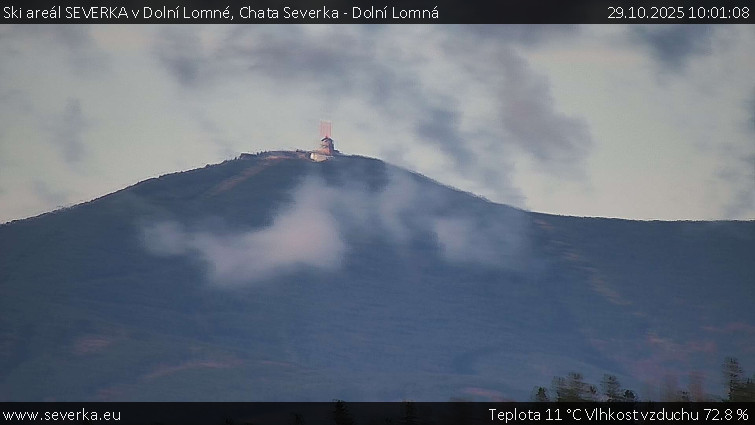 Ski areál SEVERKA v Dolní Lomné - Chata Severka - Dolní Lomná - 29.10.2025 v 10:01 Ski areál SEVERKA v Dolní Lomné - Chata Severka - Dolní Lomná - 29.10.2025 v 10:01