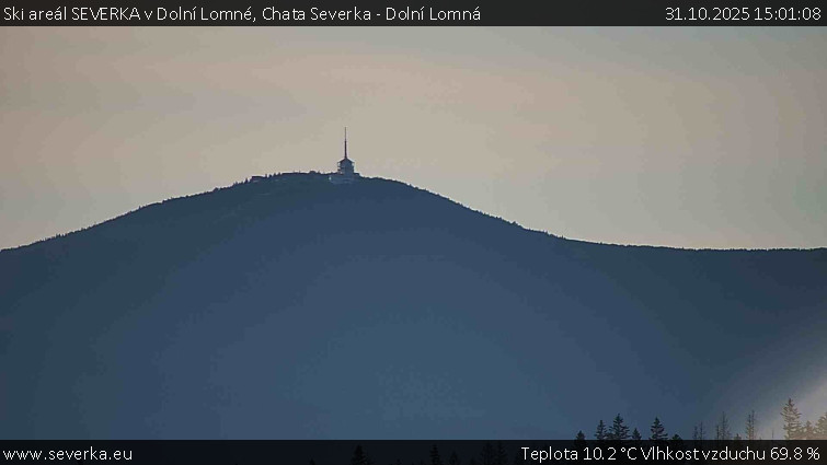 Ski areál SEVERKA v Dolní Lomné - Chata Severka - Dolní Lomná - 31.10.2025 v 15:01 Ski areál SEVERKA v Dolní Lomné - Chata Severka - Dolní Lomná - 31.10.2025 v 15:01