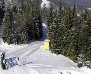 Ski areál SEVERKA v Dolní Lomné - Chata Severka - Dolní Lomná - 28.2.2023 v 09:01