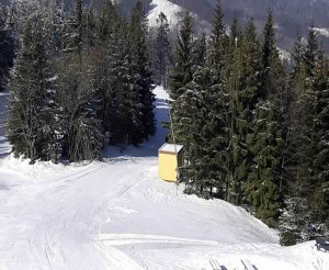 Ski areál SEVERKA v Dolní Lomné - Chata Severka - Dolní Lomná - 28.2.2023 v 10:01