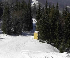 Ski areál SEVERKA v Dolní Lomné - Chata Severka - Dolní Lomná - 28.2.2023 v 12:01