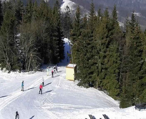 Ski areál SEVERKA v Dolní Lomné - Chata Severka - Dolní Lomná - 1.3.2023 v 09:01