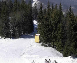 Ski areál SEVERKA v Dolní Lomné - Chata Severka - Dolní Lomná - 1.3.2023 v 11:01