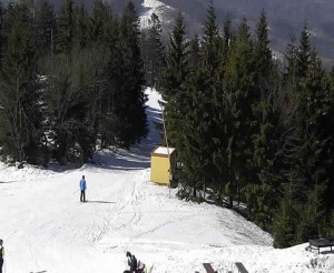 Ski areál SEVERKA v Dolní Lomné - Chata Severka - Dolní Lomná - 1.3.2023 v 12:01